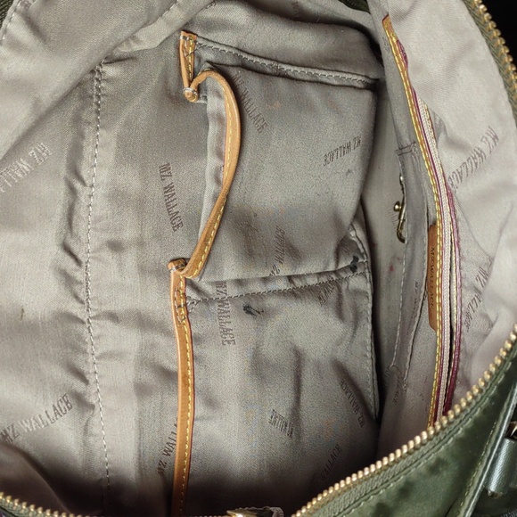 M Z Wallace Nylon/Leather "Zip" Satchel Bag - Picture 13 of 14